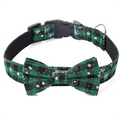 Snowflake Plaid Bow Tie Collar